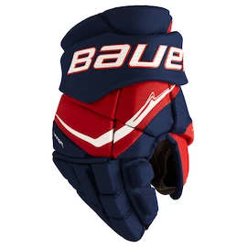 Mănuși de hochei Bauer Vapor FLYPRO Navy/Red/White Junior