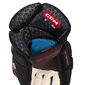 Mănuși de hochei CCM  FT6 Black/Red Senior