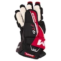 Mănuși de hochei CCM  FT6 Black/Red/White Junior