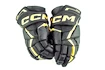 Mănuși de hochei CCM  FT6 Black/Sunflower Senior