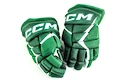 Mănuși de hochei CCM  FT680 Dark Green/White Junior