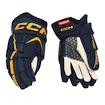 Mănuși de hochei CCM  FT680 Navy/Sunflower Senior