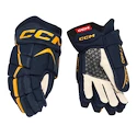 Mănuși de hochei CCM  FT680 Navy/Sunflower Senior