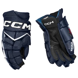 Mănuși de hochei CCM JetSpeed FT8 Pro Navy/White Senior