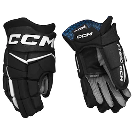 Mănuși de hochei CCM JetSpeed FT880 Black/White Senior