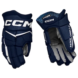 Mănuși de hochei CCM JetSpeed FT880 Navy/White Senior