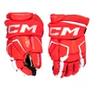 Mănuși de hochei CCM Tacks AS-V PRO Red/White Junior