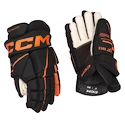 Mănuși de hochei CCM Tacks XF 80 Black/Orange Senior