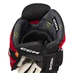 Mănuși de hochei CCM Tacks XF Black/Red/White Junior