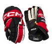 Mănuși de hochei CCM Tacks XF Black/Red/White Junior