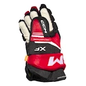 Mănuși de hochei CCM Tacks XF Black/Red/White Junior