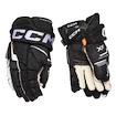 Mănuși de hochei CCM Tacks XF Black/White Senior