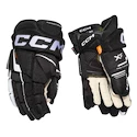 Mănuși de hochei CCM Tacks XF Black/White Senior
