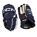 Mănuși de hochei CCM Tacks XF Navy/White Senior