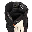 Mănuși de hochei CCM Tacks XF PRO Black/Grey Senior