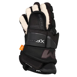 Mănuși de hochei CCM Tacks XF PRO Black/Grey Senior