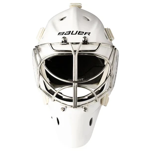 Mască de hochei pe gheață pentru portar Bauer  940 Cat Eye White Senior