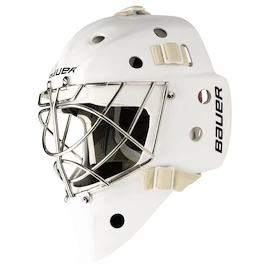 Mască de hochei pe gheață pentru portar Bauer 940 CCE White Senior