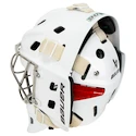 Mască de hochei pe gheață pentru portar Bauer  NME ONE GOAL MASK - CAT EYE White Senior