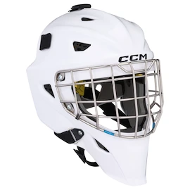 Mască de hochei pe gheață pentru portar CCM Axis F5 CCE White Junior