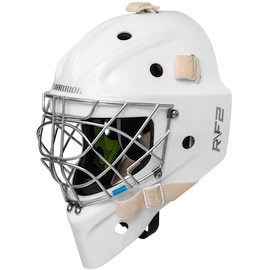 Mască de hochei pe gheață pentru portar Warrior Ritual F2 E White Junior