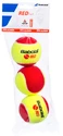 Mingi de tenis pentru copii Babolat  Red Felt X3