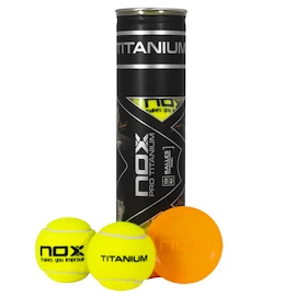Mingi padel NOX Pro Titanium Balls 4 Pack
