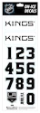 Numere pentru cască Sportstape  ALL IN ONE HELMET DECALS - LOS ANGELES KINGS