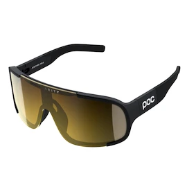 Ochelari sport POC Aspire Mid Uranium Black/Clarity Road/Partly Sunny Gold ONE
