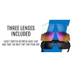 Ochelari sport Tifosi  Crit Matte Black Smoke/AC Red/Clear