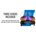 Ochelari sport Tifosi  Crit Matte Black Smoke/AC Red/Clear