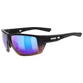 Ochelari sport Uvex Mtn Venture Cv Black Demi Matt/Mir. Blue (S5330542683)