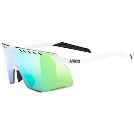 Ochelari sport Uvex Pace Stage S Cv White Matt/Mir.Green (S5330738886)