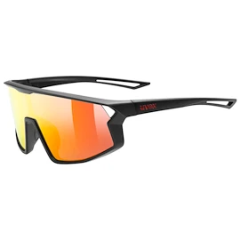 Ochelari sport Uvex Skyryse Jr. Black Matt/Mir.Red (S5330762216)