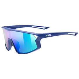 Ochelari sport Uvex Skyryse Jr. Blue Matt/Mir Green (S5330764416)