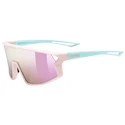 Ochelari sport Uvex  Skyryse Jr. Pink-Green Matt/Mir.Pink (S5330763716)