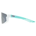 Ochelari sport Uvex  Skyryse Jr. White-Green/Mir.Silver (S5330768716)