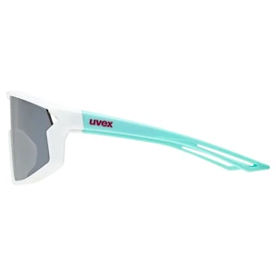 Ochelari sport Uvex  Skyryse Jr. White-Green/Mir.Silver (S5330768716)