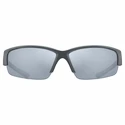 Ochelari sport Uvex Sportstyle 215 Grey Mat/Litemirror Silver (Cat. 3)