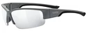 Ochelari sport Uvex Sportstyle 215 Grey Mat/Litemirror Silver (Cat. 3)