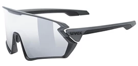 Ochelari sport Uvex Sportstyle 231 Grey Black Mat/Mirror Silver (Cat. 2)