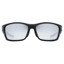 Ochelari sport Uvex  Sportstyle 232 P Black Mat / Polavision Mirror Silver (Cat. 3)