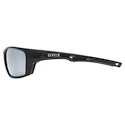 Ochelari sport Uvex  Sportstyle 232 P Black Mat / Polavision Mirror Silver (Cat. 3)