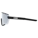 Ochelari sport Uvex  Sportstyle 236 Set Black Mat/Mirror Silver (Cat. 3) + Clear (Cat. 0)