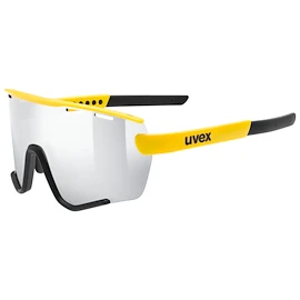 Ochelari sport Uvex Sportstyle 236 Set Sunbee-Black Mat/Mir.Silver Cat. 3 + Cat. 0 (S5330046216)