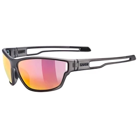 Ochelari sport Uvex Sportstyle 806 Smoke Matt/Mir.Red (S5330872213)