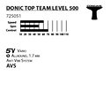 Paletă de tenis de masă Donic Schildkröt  Top Team 500