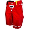 Pantaloni de hochei Bauer  S27 Red Junior