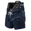 Pantaloni de hochei pentru portar CCM Tacks XF Navy Senior XL