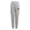 Pantaloni de trening pentru băieți adidas  Future Icons 3-Stripes Tapered-Leg Pants Medium Grey Heather